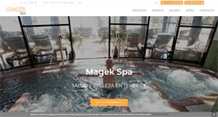 Desktop Screenshot of magekspa.com
